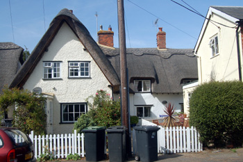 38 The Avenue is the gable end projecting towards the road - September 2009